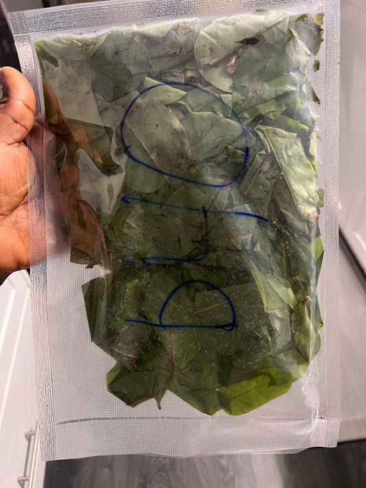 Fresh Oha Leaves