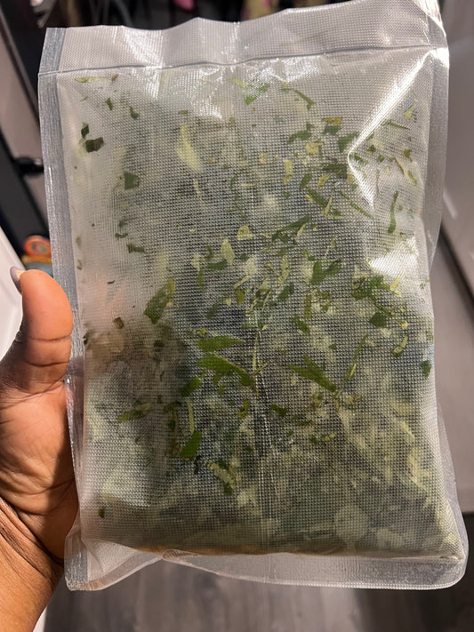Fresh Uziza Leaves