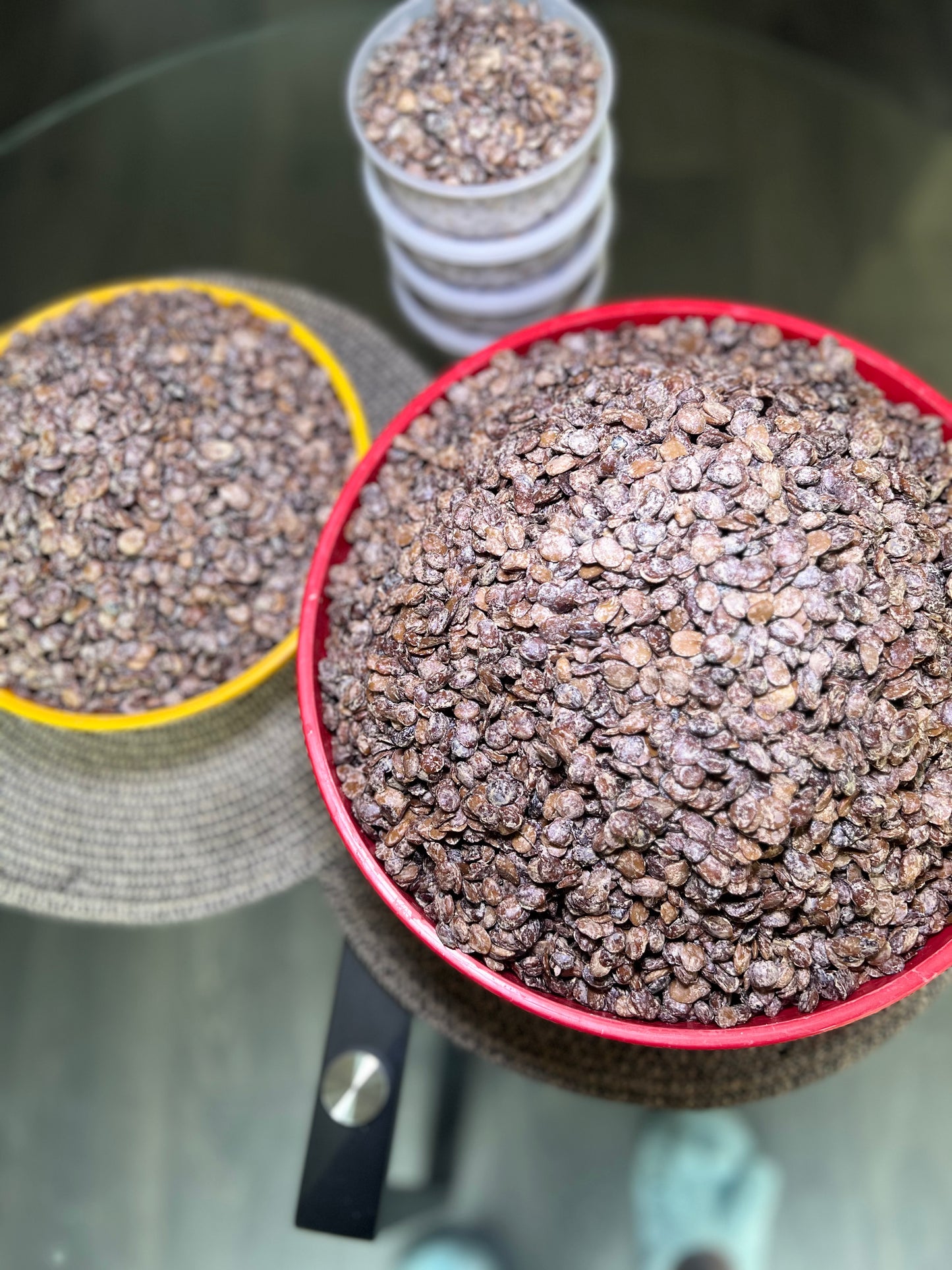 Fresh Ekiti Locust Beans (Iru)  - Clean and stone free