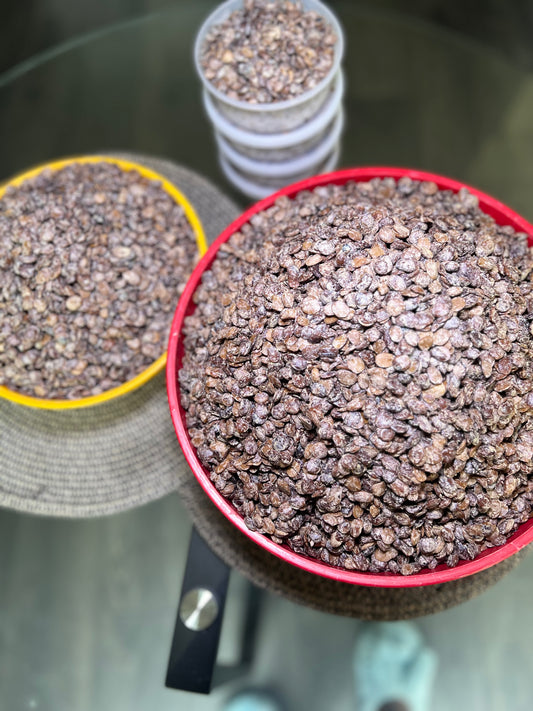 Fresh Ekiti Locust Beans (Iru)  - Clean and stone free